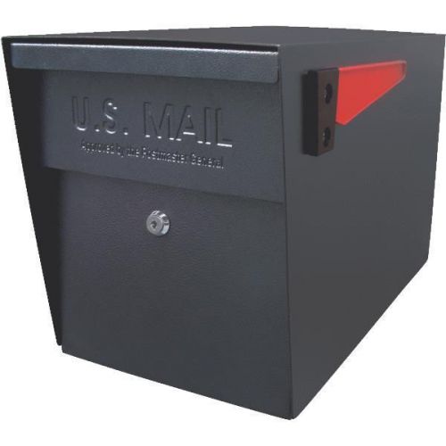 Mail Boss 7106 Black Locking Mailbox-BLK MAILBOSS MAILBOX