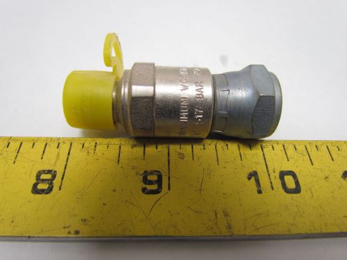 Graco high pressure straight swivel hose adaptor 517bar 7500psi coupling 1/4&#034;npt for sale