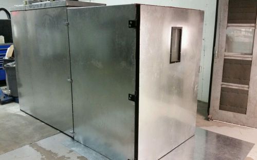 Powder coating oven - 10&#039; long - 6&#039;x4&#039;x10&#039; or 6x6x4 extension and racks coat for sale