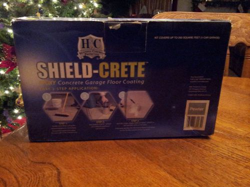 Shield-Crete Epoxy Concrete Garage Floor Coating Kit