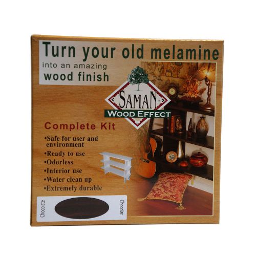 Saman SWE-407-1L Chocolate Wood Eff-SKU 11961895