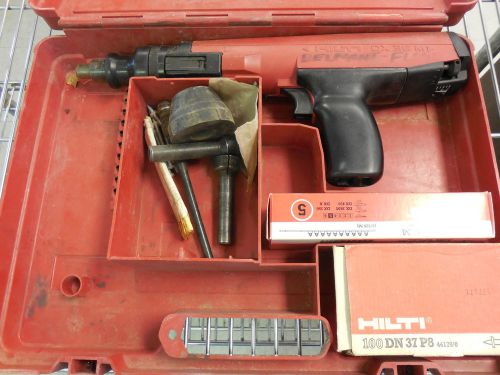 Hilti DX 36M Powder Actuated Fastner Tool with extra parts (Unknown Condition?)
