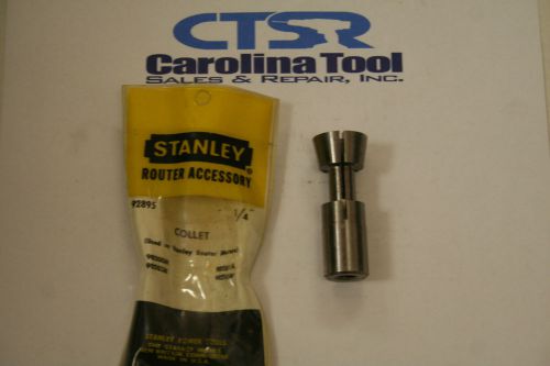 NEW Stanley 1/4&#034; Collet for Stanley Router Models/Part # 92895