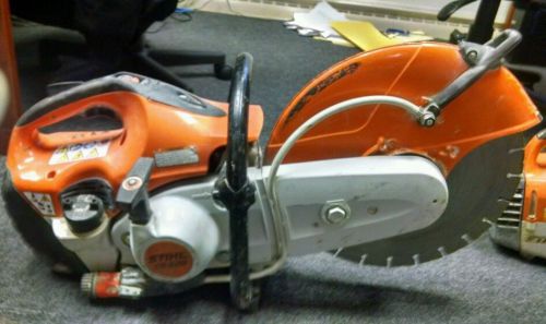 Stihl gas powered concrete saw ts 420 for sale
