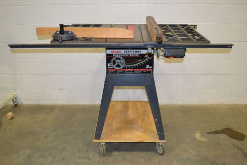 Craftsman 113.298842 10&#034; Table Saw, Cast Iron Wings