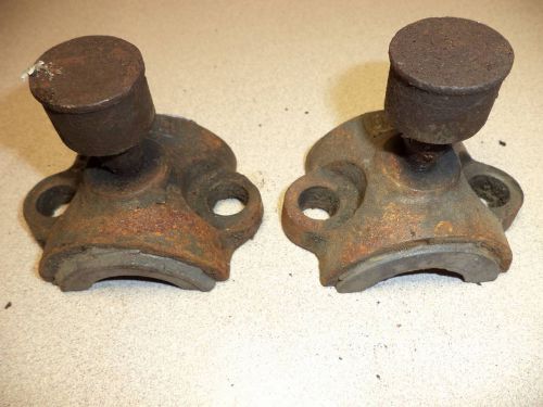 1 3/4 hp NELSON BROTHERS LITTLE JUMBO BEARING CAPS GAS ENGINE HIT AND MISS
