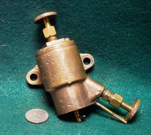 Antique brass carb for two cycle engine - stationary - marine - hit-miss for sale