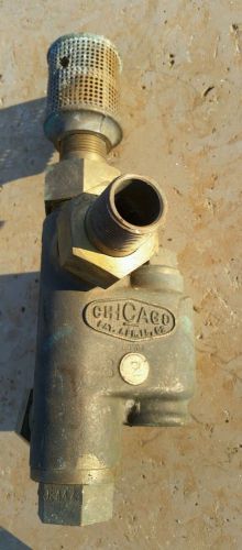 Chicago steam injector valve for sale