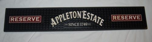 Appleton Estate Reserve Rum Bar Serving Spill Mat, Great Conditon!