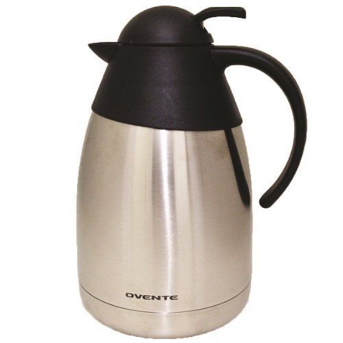 Ovente THB15 Stainless Steel Double Wall Vacuum Insulated Coffeemaker Carafe  1.