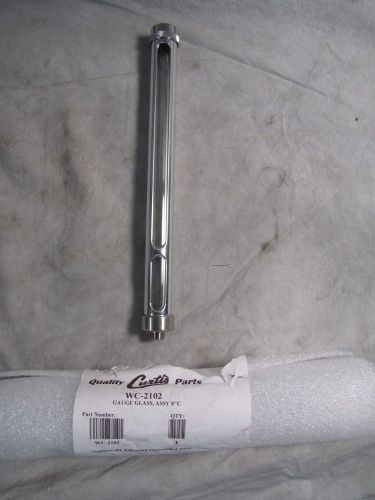 Wilbur curtis wc-2102 gauge glass shield assembly 8&#034; c new for sale