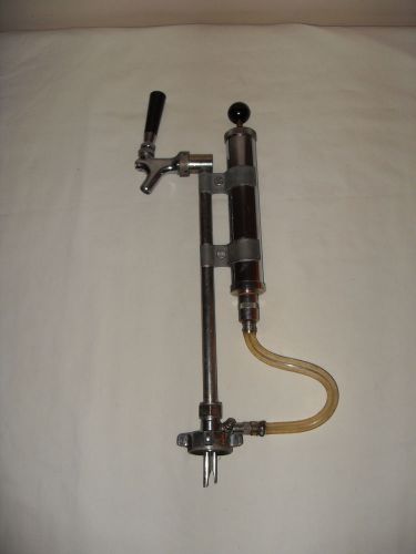 Vintage hoff-stevens hand pump pump keg barrel beer tap/works/lqqk! for sale