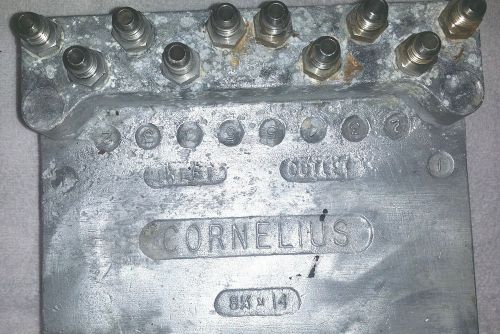 Cornelius Cold Plate CLEAR no blockages ALL CONNECTORS are PERFECT - NO RESERVE