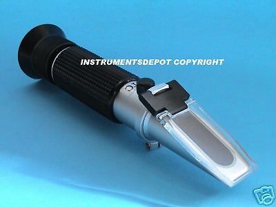 New!professional hd 0--10% brix atc refractometer ship from usa for sale