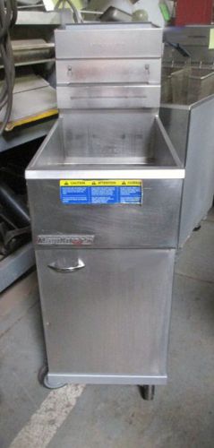 Mk42sm magikitch&#039;n 40 lbs. gas fryer - deep fry - 45 lbs oil capacity - 15&#034; for sale