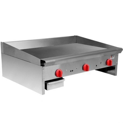 Cooking Performance Group 36&#034; Commercial Gas Griddle With Manual Controls