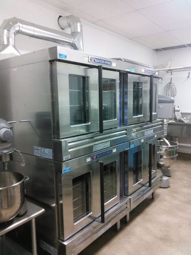 Bakers pride gdco-g2 cyclone series gas convection oven double deck - 120,000btu for sale