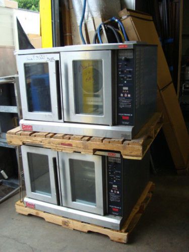 LANG ELECTRIC CONVECTION OVENS DOUBLE STACKED
