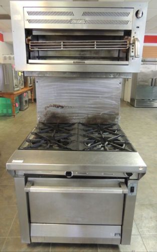 Vulcan 4 Burner With Convection Oven