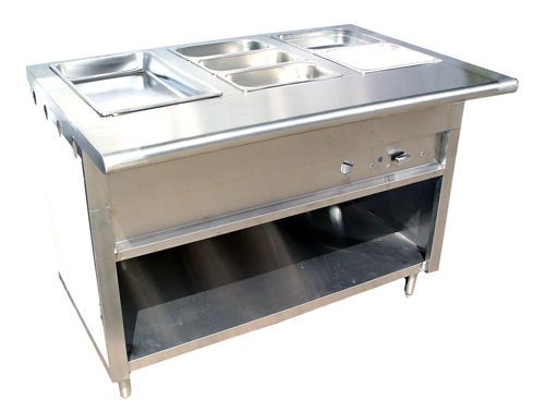New Commercial Kitchen Gas Steam Table - 60&#034;