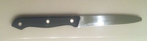 72 ROUND TIP STEAK KNIFE 8 7/8&#034; WORLD TABLEWARE 201 2642 STAINLESS STEEL KNIVES