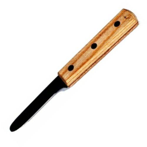 (12) Clam Knife Wood Handle 3&#039;&#039; Blade - Bulk #1451