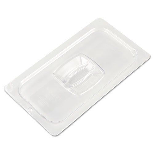 Rubbermaid Commercial Cold Food Pan Covers  6 7/8w x 12 4/5d  Clear - Includes o
