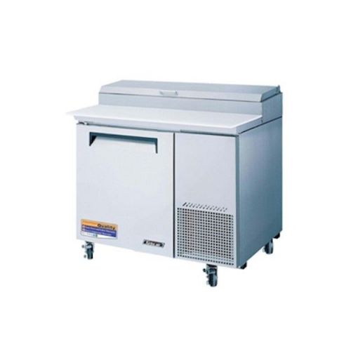 NEW Turbo Air 44&#034; Super Deluxe Stainless Steel Pizza Prep Table !! 1 Door!
