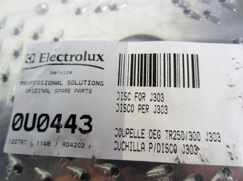 Electrolux Dito 653175 J303-Grating Blade Disc Plates 1/8&#034; TR260 Food Processor