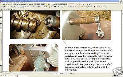Repair Manual for Hobart slicer 1712 similar to 1612 1812 1912  L@@K!!!!
