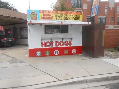 Vintage Hot Dog Stand