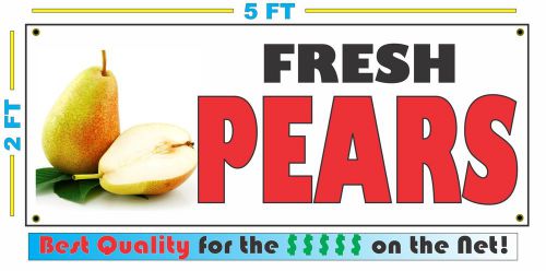 Full Color FRESH PEARS BANNER Sign NEW Larger Size Best Quality for the $