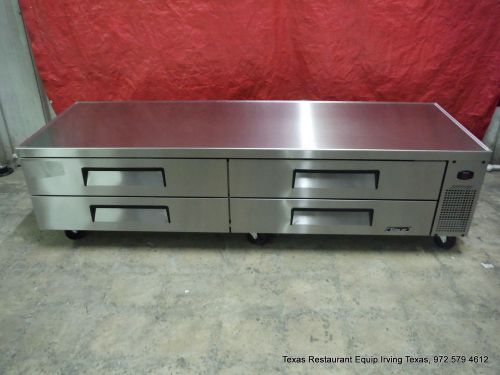 New Turbo Air 96&#034; Refrigerated Chef Base 4 Drawers , TCBE-96SDR