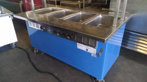 STEAM TABLE 4 WELL SERVING UNIT  60&#034;  220 VOLT 1 PHASE