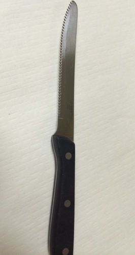 WINCO K-80p STEAK KNIFE Wood Hadle 9 Inch. Lot Of 90