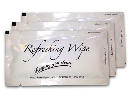 1000 Individually packaged wet wipes