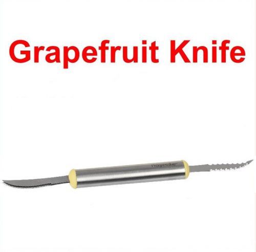 1 PC Progressive DOUBLE Blade Grapefruit Knife Stainless Steel GT-3278 NEW