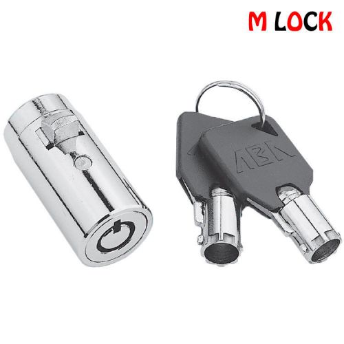 Lot  of 25 high security tubular plug lock; for t handle, vending machine, 2501 for sale