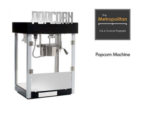 Benchmark USA 12065 Metropolitan 6oz Popcorn Machine International Version