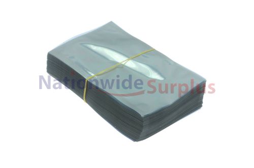 200 anti-static shielded bags 4 x 7&#034; open, for 2.5&#034; hard drives cellphone iphone for sale