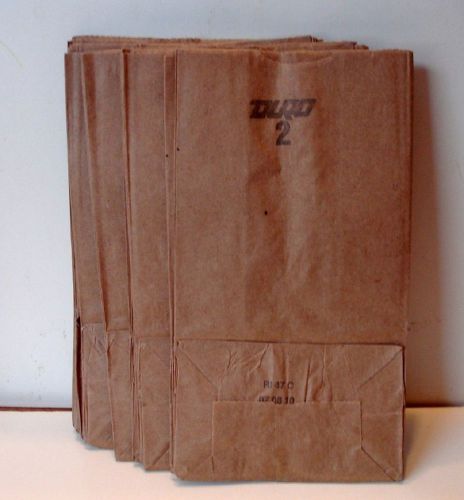 25  #2  brown paper bags for old bag racks for sale