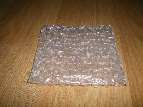 Bubble Wrap Bags. Lot of 100 pcs. 4&#034; L X 4&#034; W Recycled in Very Good Condition.