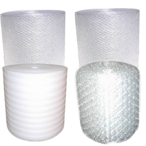 450-500 FT Bubble Wrap+ Foam + Large AND Small Bubbles FREE SHIPPING Combo