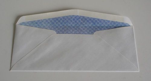 150 #10 White Letter Security Envelopes