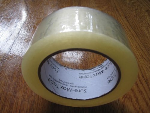 6 rolls acrylic carton sealing packing tape box shipping 2 in wide and 2 m 330 f for sale