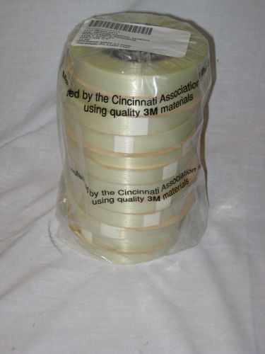 3/4&#034; Filament Tape Strapping Packing TAPE Glass Filament 12 ROLLS