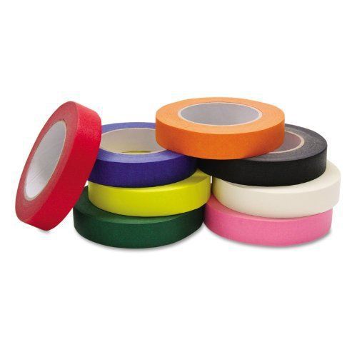 Chenille kraft 4860 colored masking tape classroom pack  1 inch x 60 yards  asso for sale