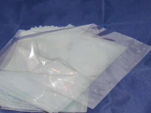 Lot of 200 pieces heat shrink wrap film flat bags cd dvd more stuff 10 x 14 for sale