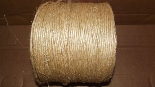 Sisal tying twine rope 3000&#039;, 1 ply - 200 lb tensile for sale