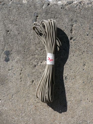 Gold MICRO Nylon coated rubber rope shock cord 1/8&#034; x 35&#039; MINI Bungee Cord